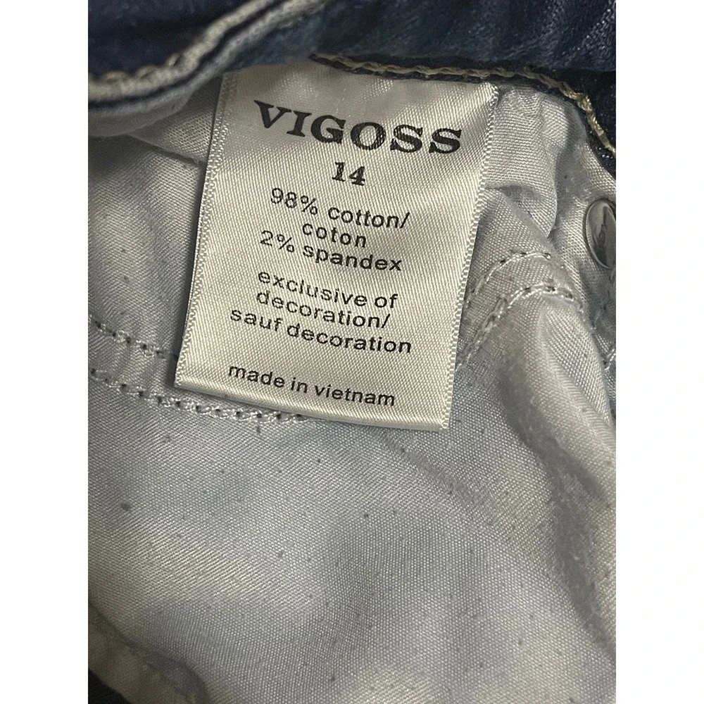 VIGOSS Slim Boot Stretch Denim Jeans Women's Size 14